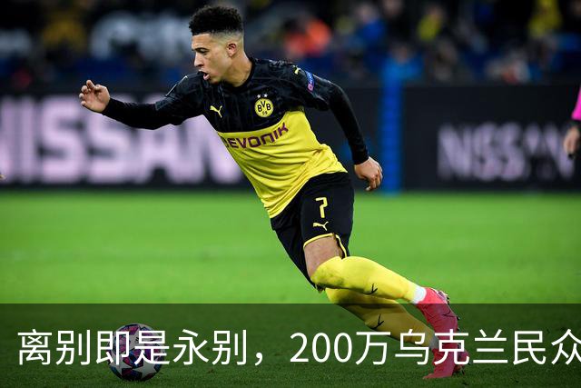 离别即是永别，200万乌克兰民众逃难，欧盟启用尘封多年法律